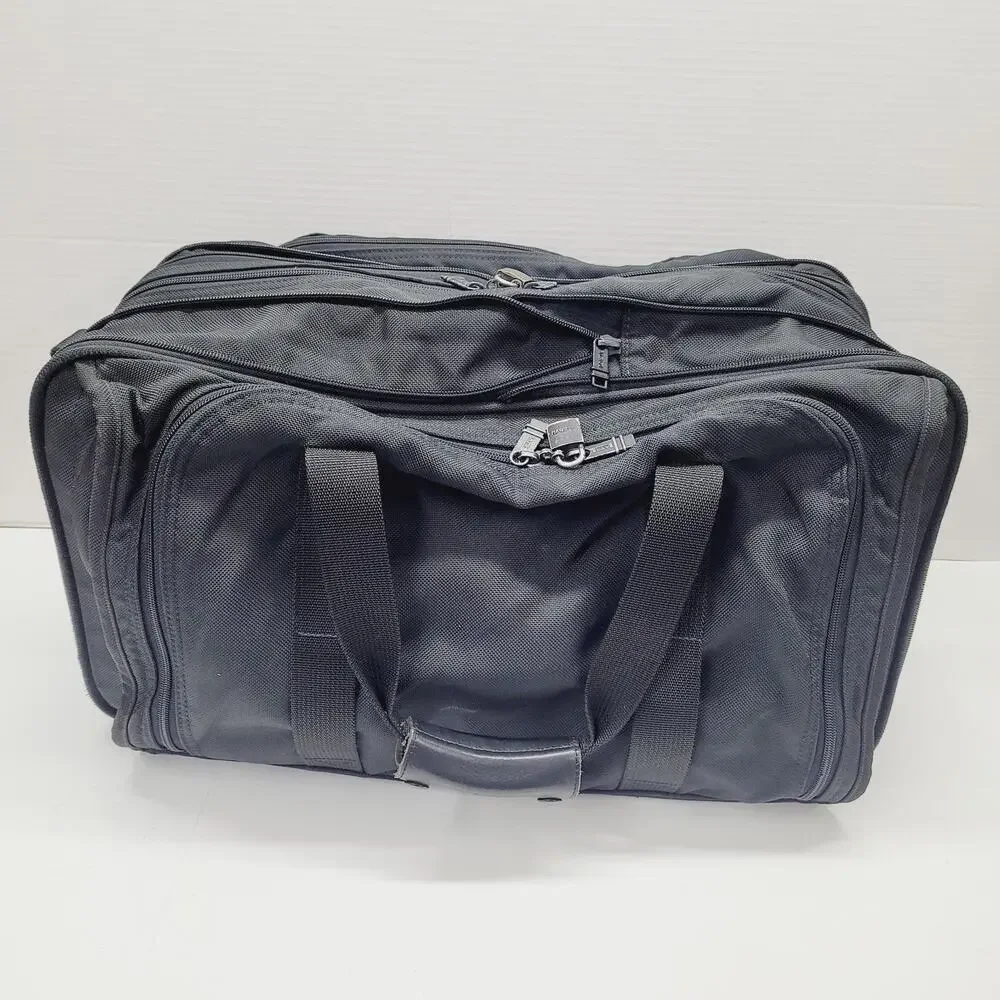 TUMI 278D3 Black Expanding Boston Ballistic 22